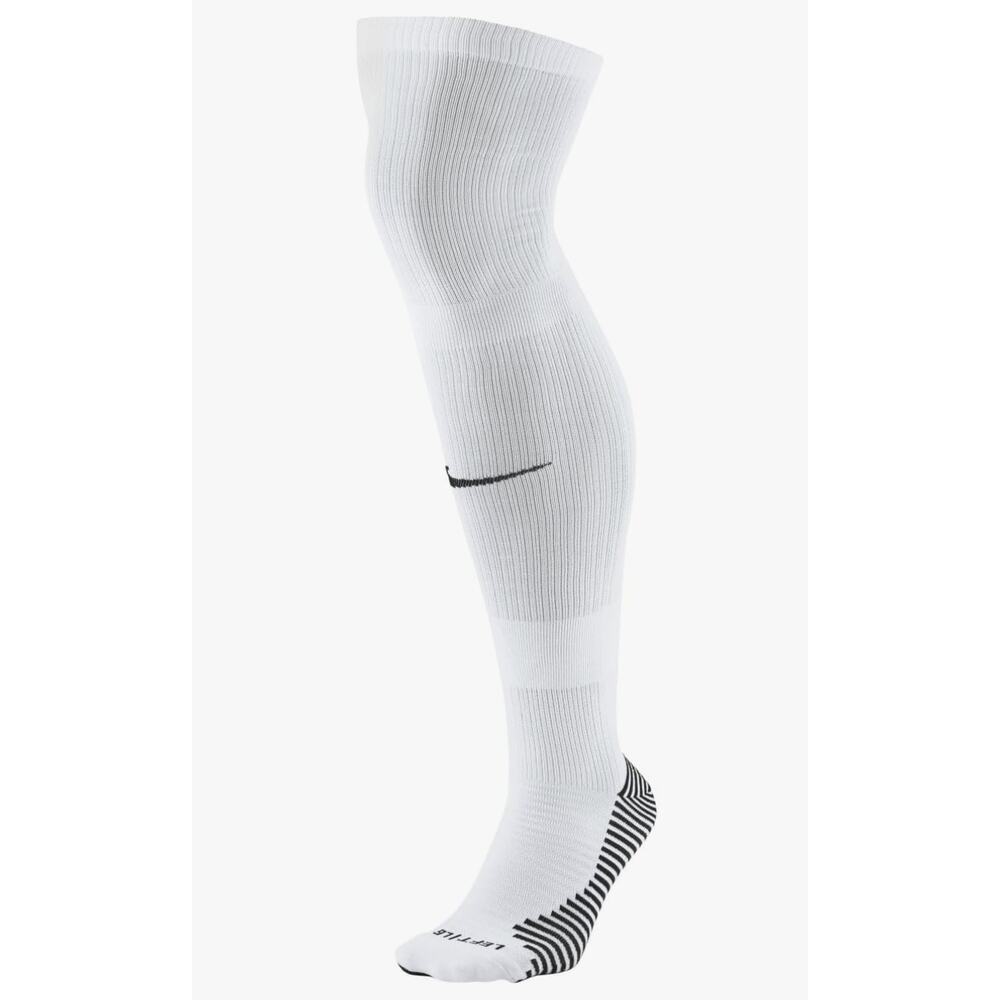 Nike MatchFit Knee-High Soccer Socks, XS, White